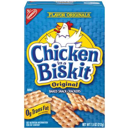 CHICKEN IN A BISKIT Nabisco Chicken In A Biskit Crackers 7.5 oz., PK6 03049